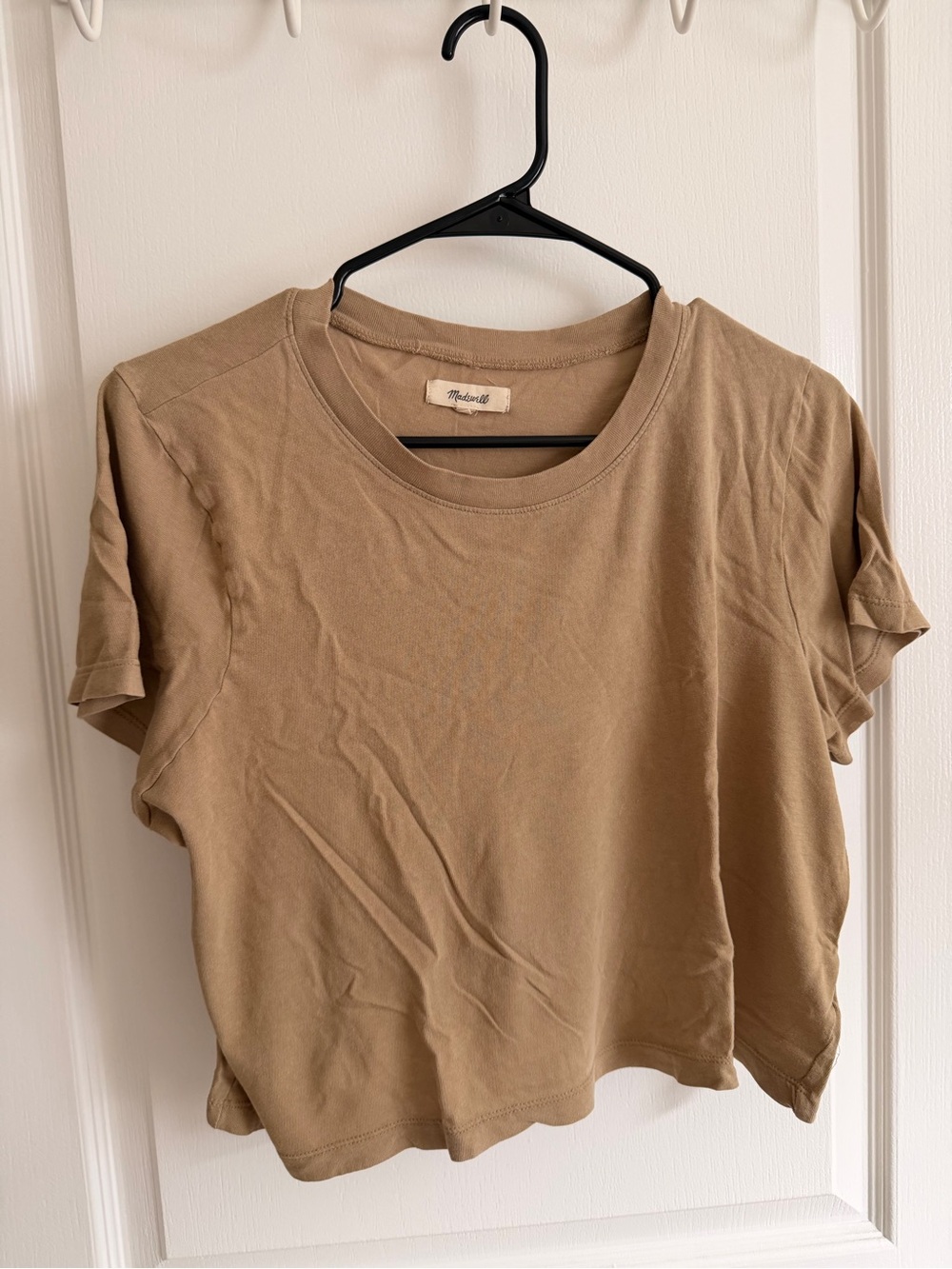 Madewell cotton crop top